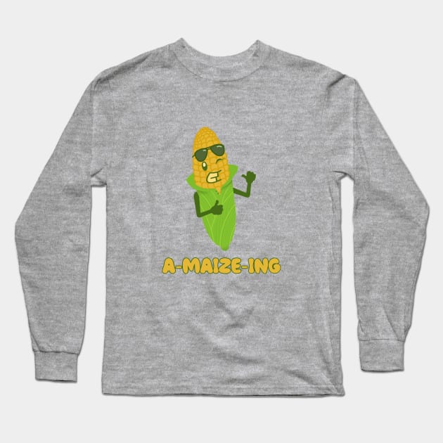 A-maize-ing Long Sleeve T-Shirt by WatershipBound